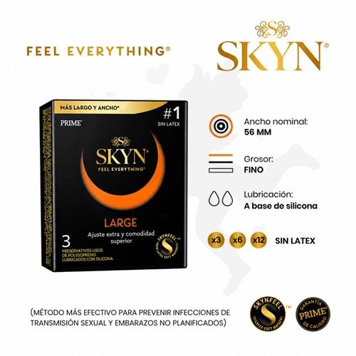 Preservativo SKYN MEGA tamaño XL